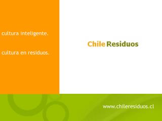 chileresiduos.cl