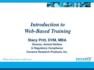 Introduction to Web-Based Training