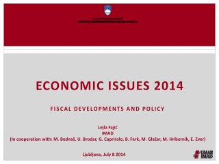ECONOMIC ISSUES 2014