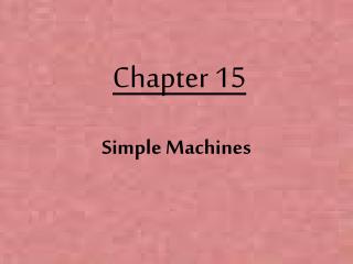 Chapter 15