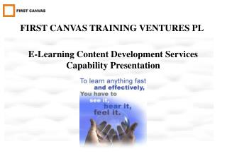 E-Learning Content Development Services Capability Presentation