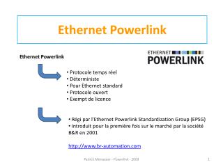 Ethernet Powerlink
