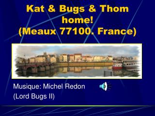 Kat &amp; Bugs &amp; Thom home! (Meaux 77100. France)