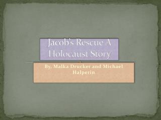 Jacob’s Rescue A Holocaust Story