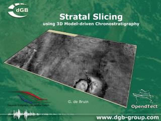 Stratal Slicing using 3D Model-driven Chronostratigraphy