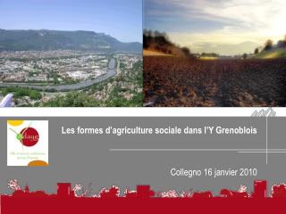 Les formes d’agriculture sociale dans l’Y Grenoblois