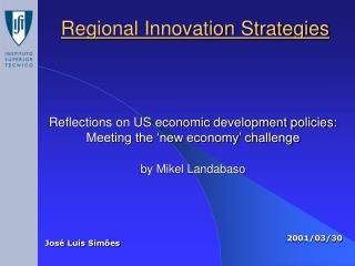 Regional Innovation Strategies