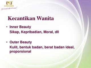 Kecantikan Wanita