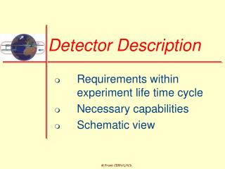 Detector Description
