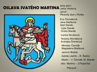 OSLAVA SVATÉHO MARTINA