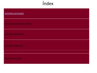 Índex