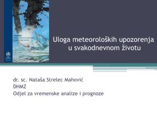 Uloga meteoroloških upozorenja u svakodnevnom životu