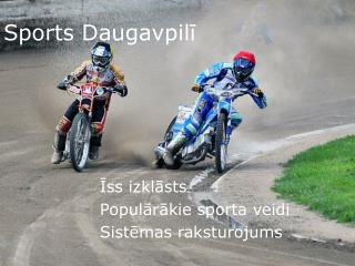 Sports Daugavpilī
