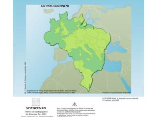 Le Brésil dans son environnement régional