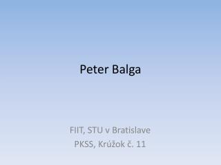 Peter Balga