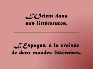 O.- Introduction .