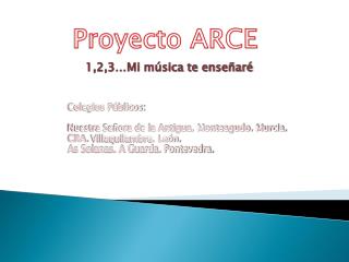 Proyecto ARCE