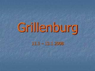 Grillenburg
