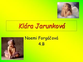 Klára Jarunková