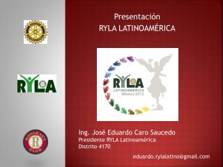 Presentación RYLA LATINOAMÉRICA