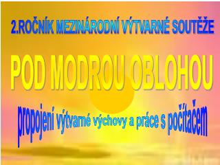 POD MODROU OBLOHOU