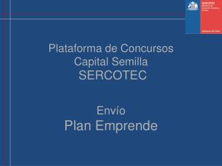 Plataforma de Concursos Capital Semilla SERCOTEC