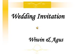 Wedding Invitation