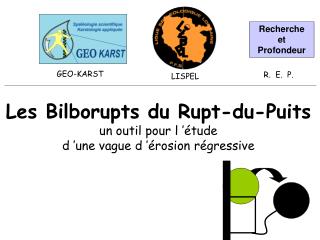 Les Bilborupts du Rupt-du-Puits un outil pour l ’étude d ’une vague d ’érosion régressive