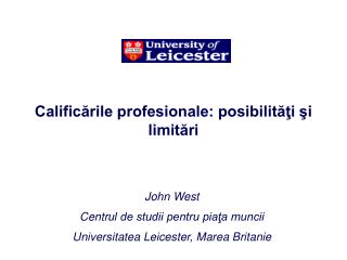 Calificările profesionale: posibilităţi şi limitări