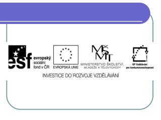 EU ICT2/1/1/14 Člověk a svět práce – 4.,5. ročník