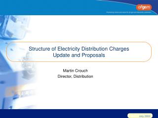 Structure of Electricity Distribution Charges Update and Proposals