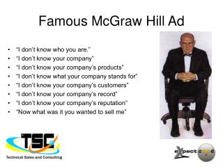 Famous McGraw Hill Ad