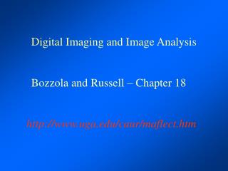 Digital Imaging and Image Analysis Bozzola and Russell – Chapter 18