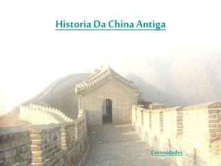 Historia Da China Antiga