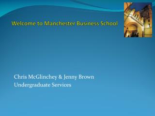 Welcome to Manchester Business School