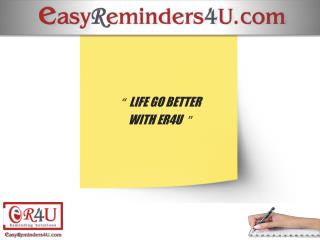 “ LIFE GO BETTER WITH ER4U ”