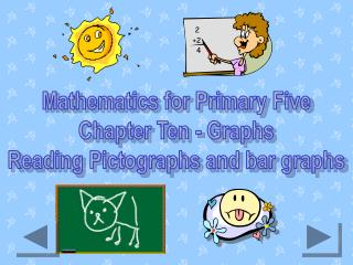 Mathematics for Primary Five Chapter Ten - Graphs Reading Pictographs and bar graphs