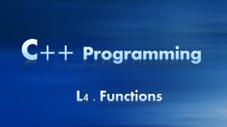 C++ Programming