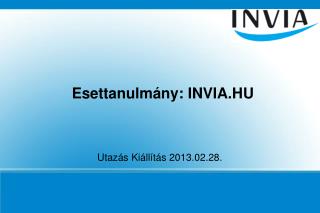 Esettanulmány: INVIA.HU