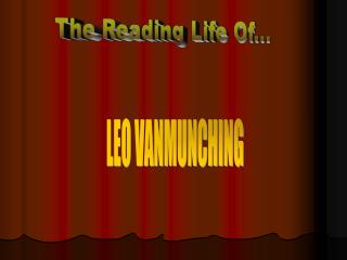 The Reading Life Of...