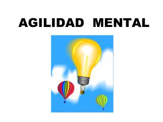 AGILIDAD MENTAL