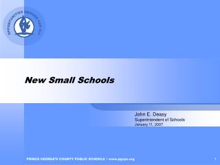 New Small Schools