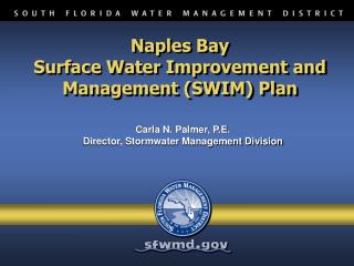 Naples Bay Surface Water Improvement and Management (SWIM) Plan