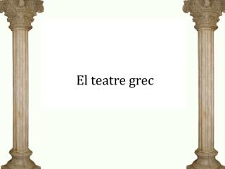 El teatre grec