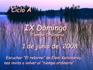 1 de junio de 2008