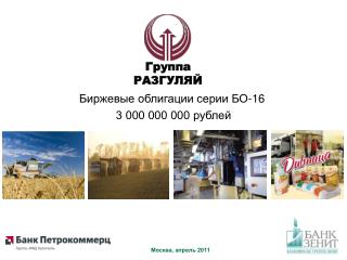 Биржевые облигации серии БО-16 3 000 000 000 рублей