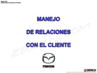 Mazda Chile Departamento de Asistencia al Cliente