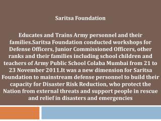 Saritsa Foundation