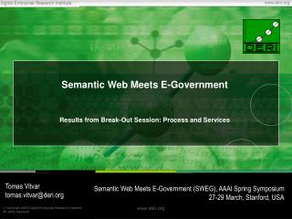 Semantic Web Meets E-Government
