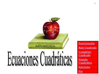 Ecuaciones Cuadráticas